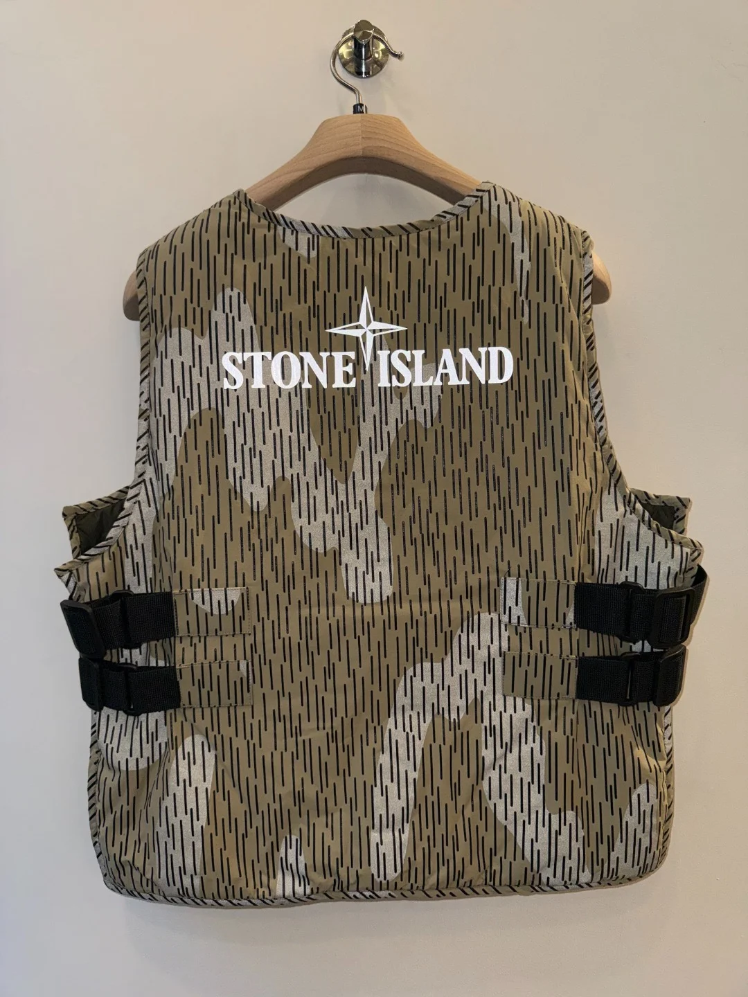 Stone Island Rain Camo Vest FW21 – M