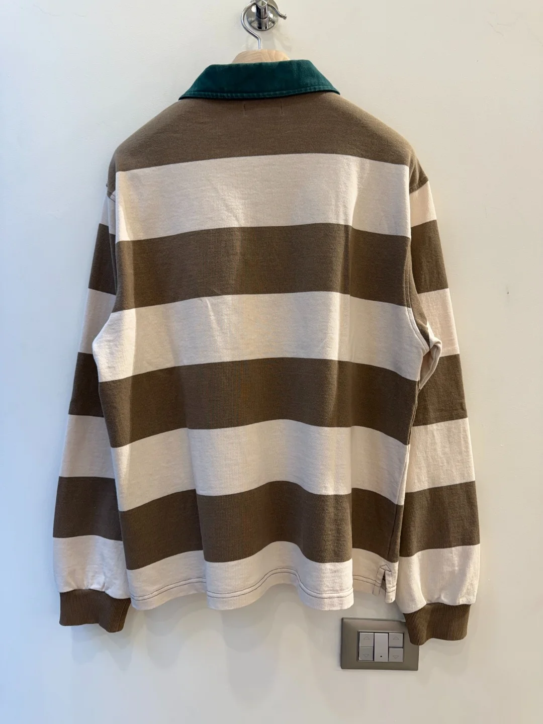 Stussy Longsleeve Stripe Brown – L
