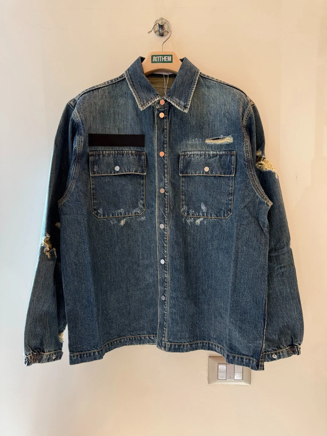 Helmut Lang Denim Distressed - XS S