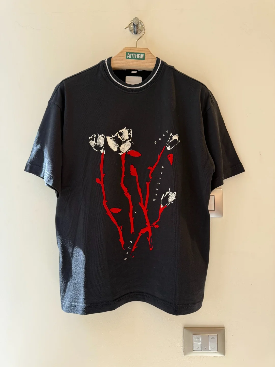 Napa x Martine Rose Black Tee - S XL