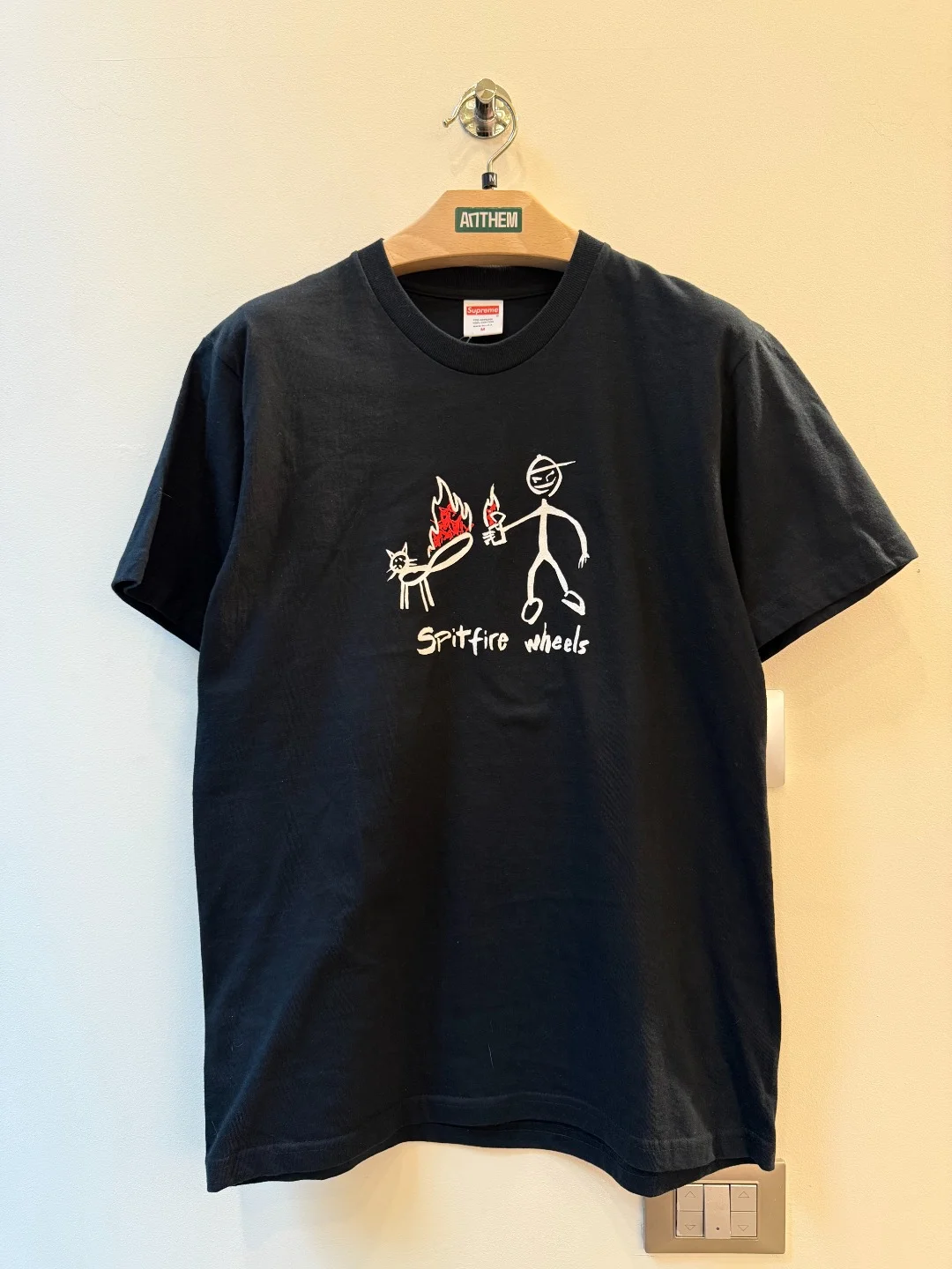 FW18 Supreme Spitfire Cat Tee - M