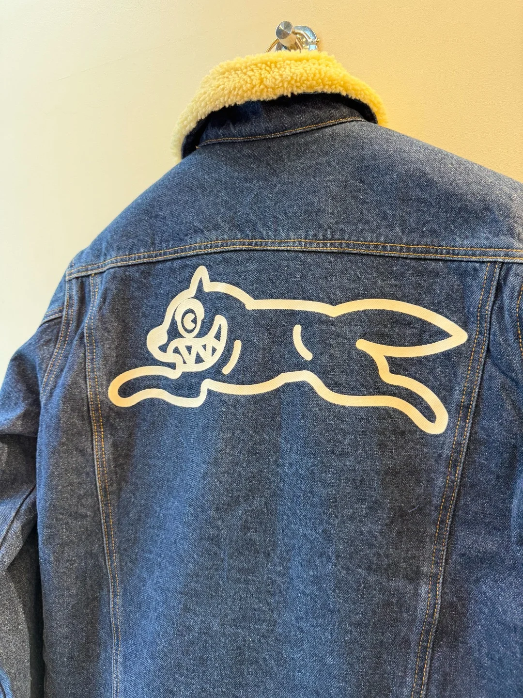IceCream Running Dog Denim Jacket