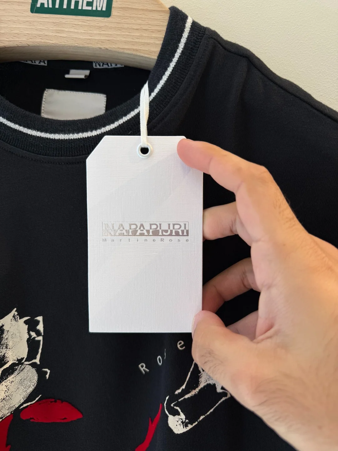 Napa x Martine Rose Black Tee – S XL