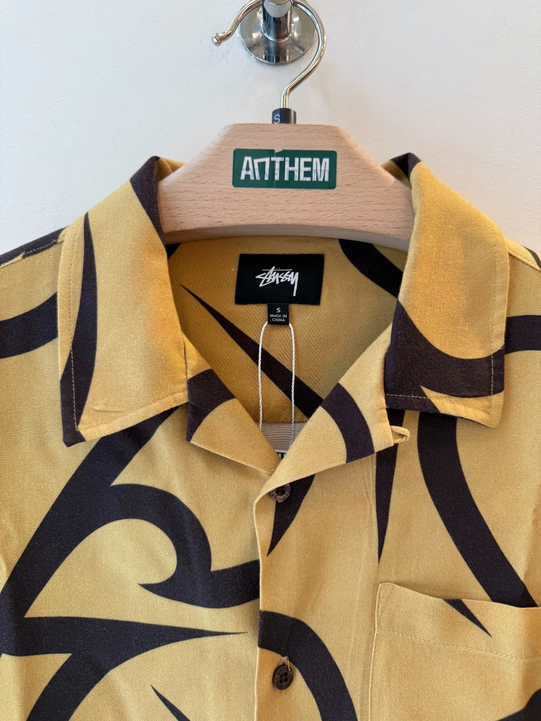 Stussy Shirt Yellow – S