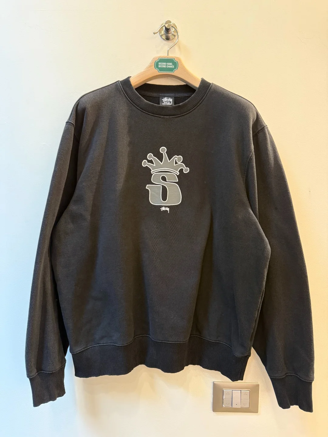 Stussy Crewneck S Crown - L