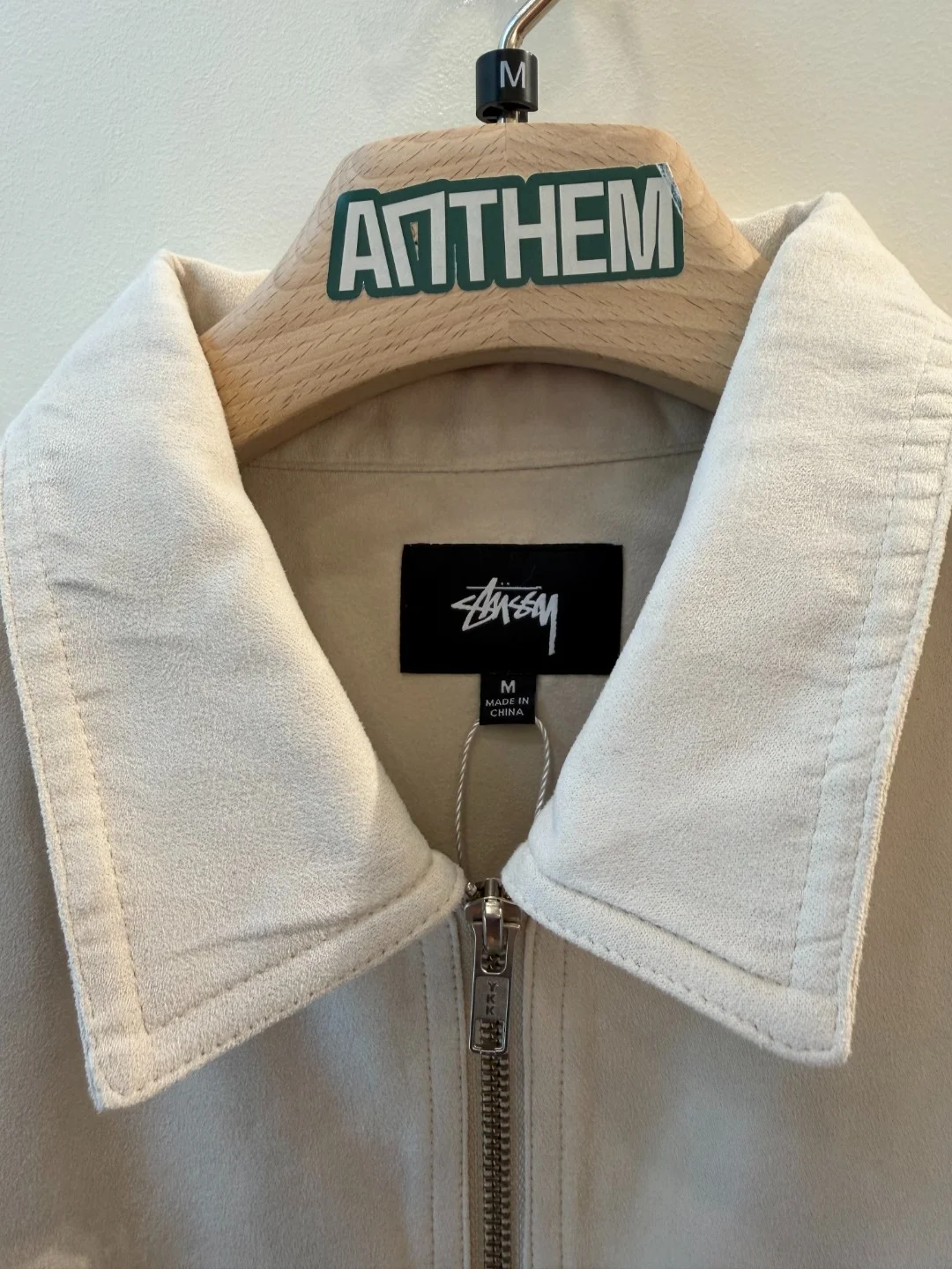 Stussy Suede White Overshirt