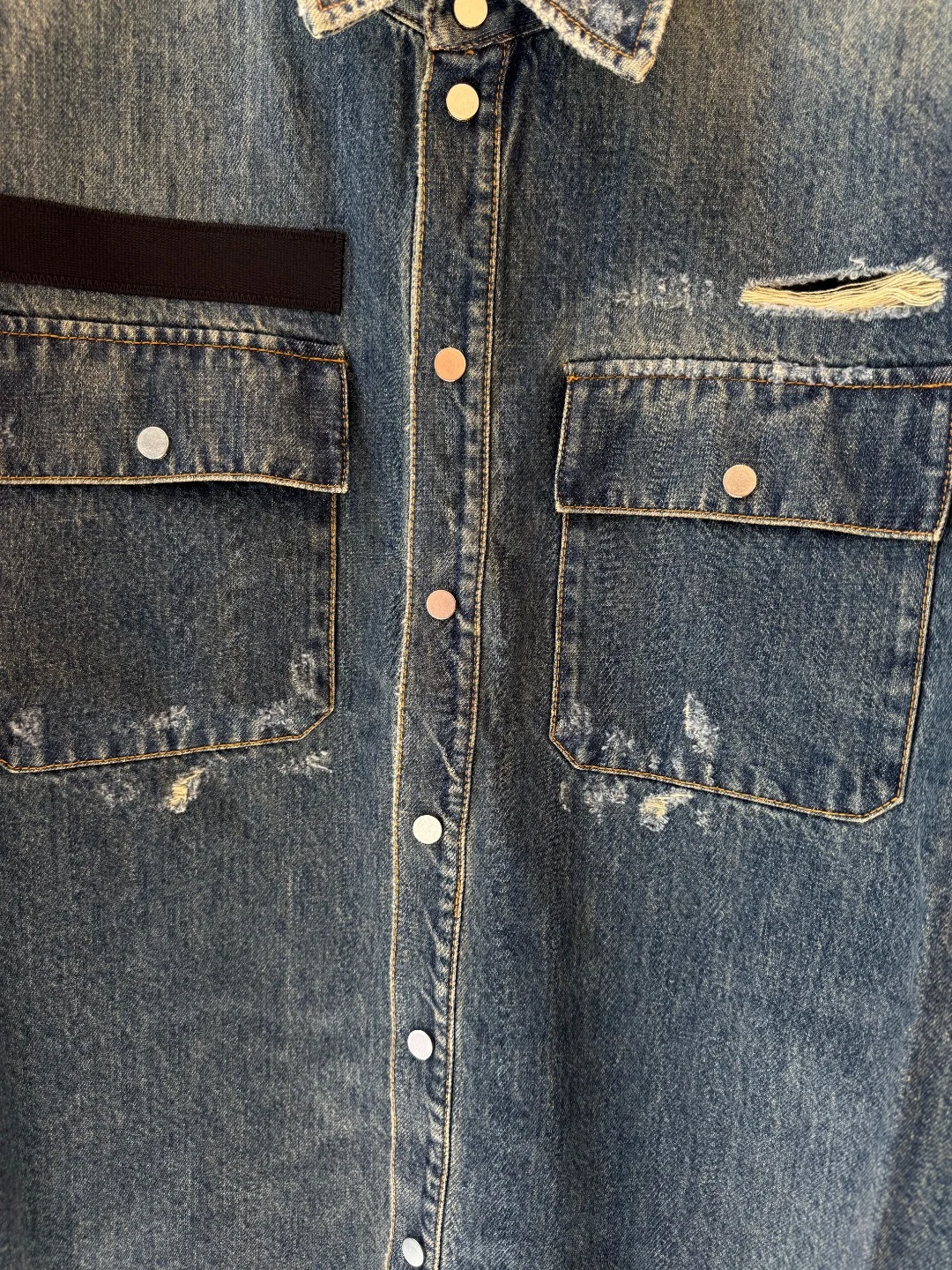 Helmut Lang Denim Distressed – XS S