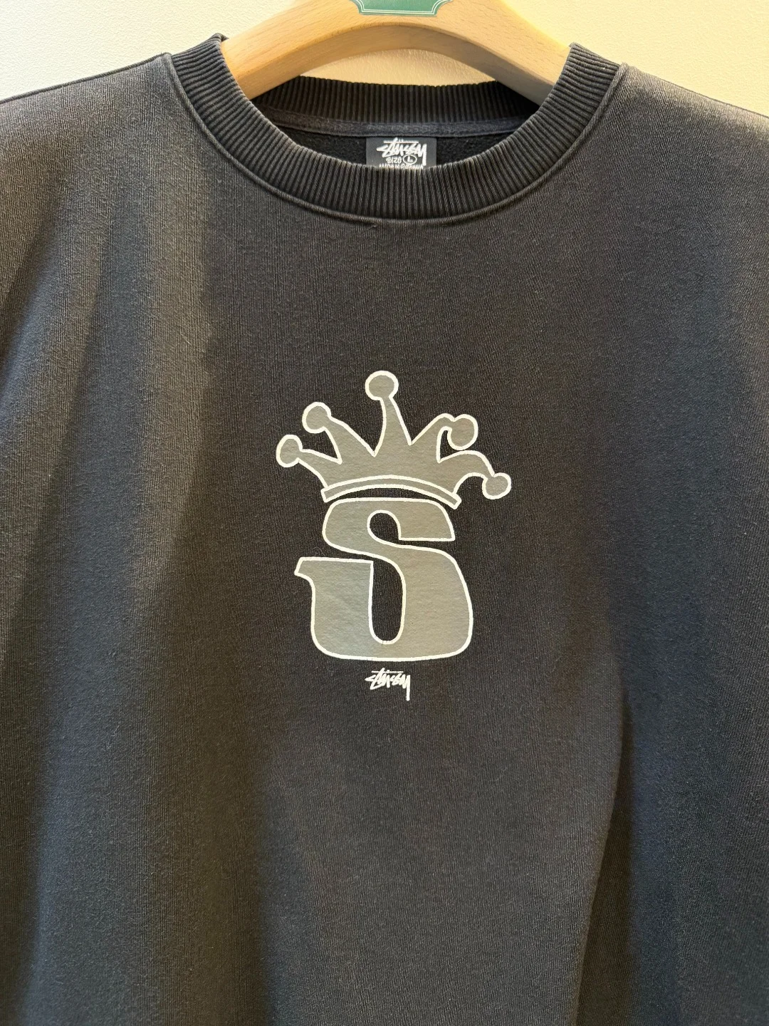 Stussy Crewneck S Crown – L