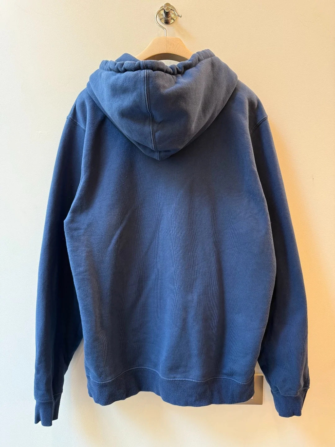 Stussy Hoodie Lime Logo – L