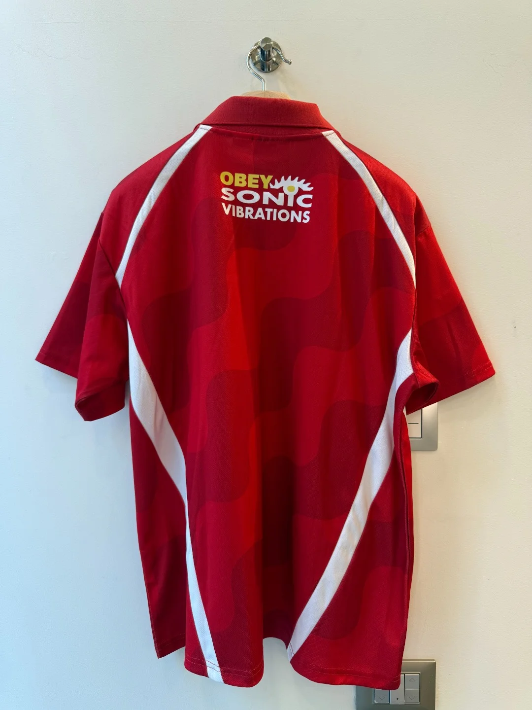 Obey Jersey Red – XL