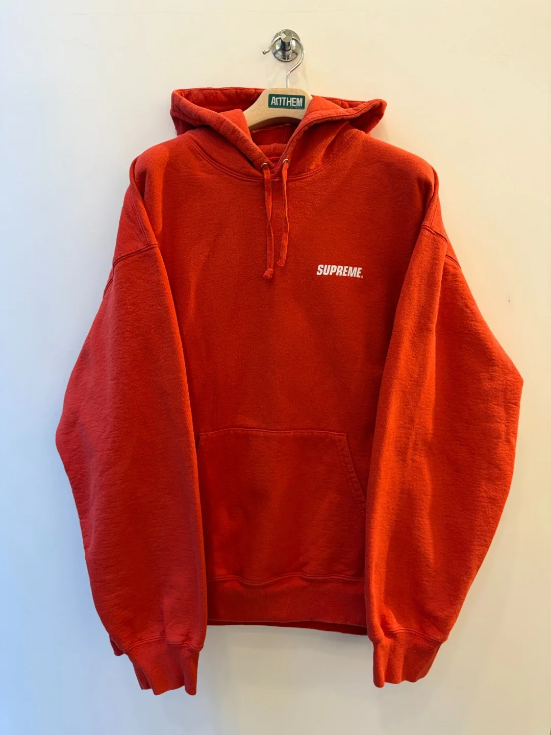 FW23 Supreme Crown Burnt Hoodie - XXL