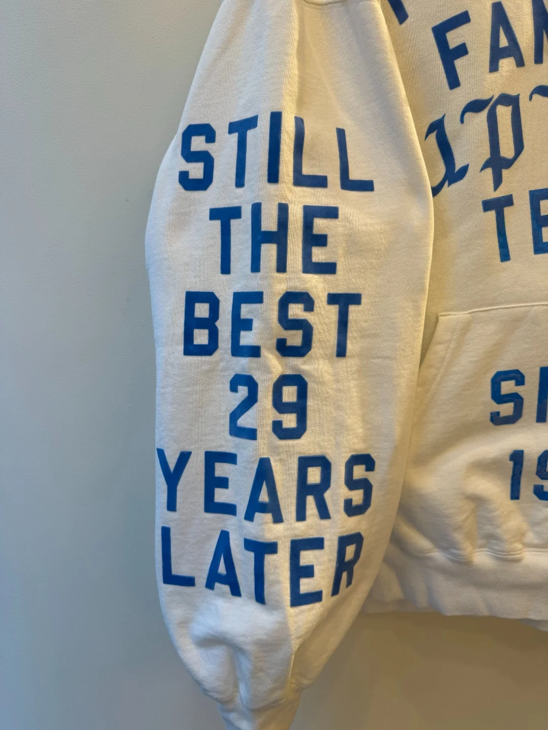 SS23 Supreme Team Flocked Hoodie – XXL