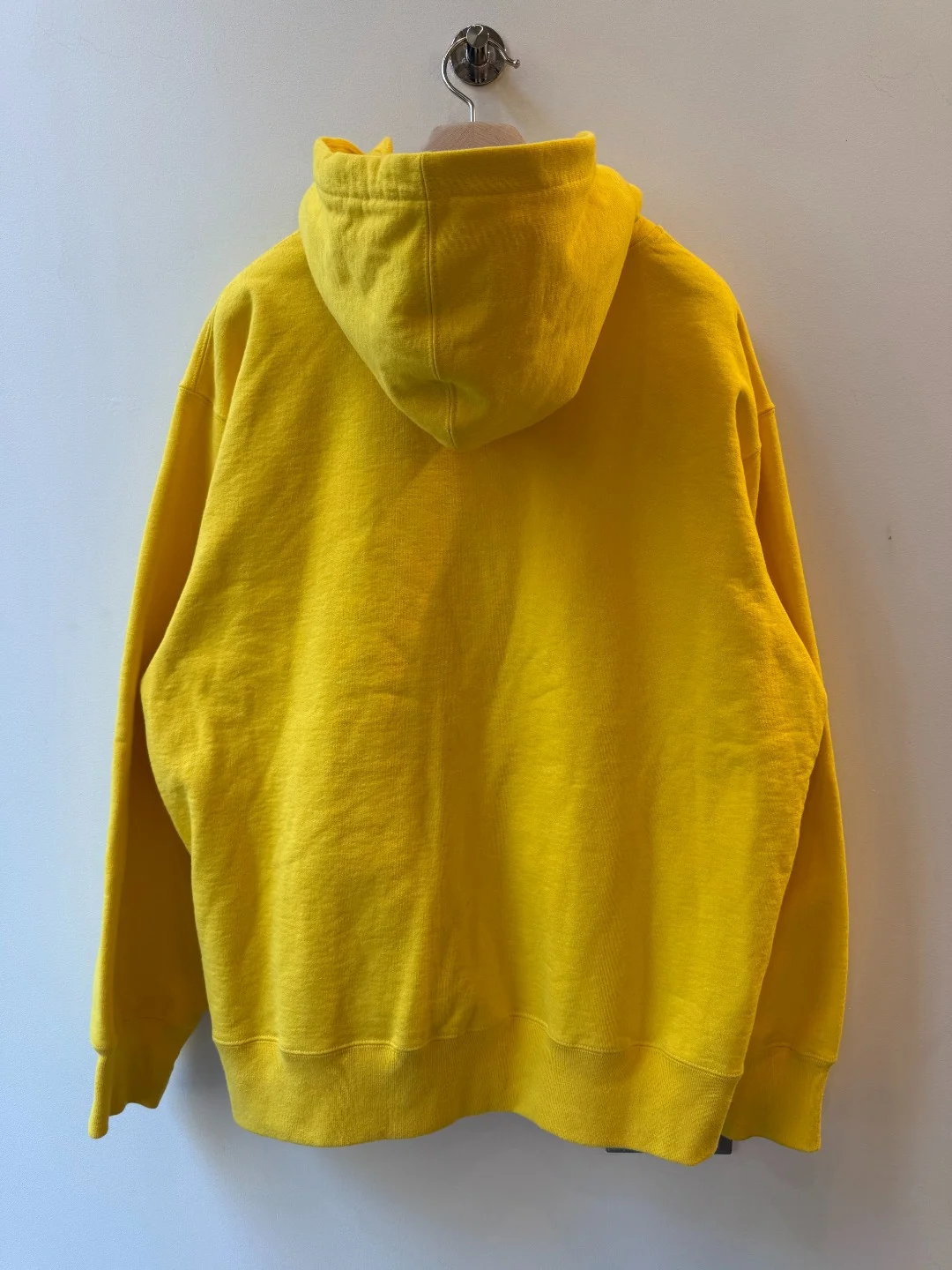 Supreme Zip Hoodie Yellow – L