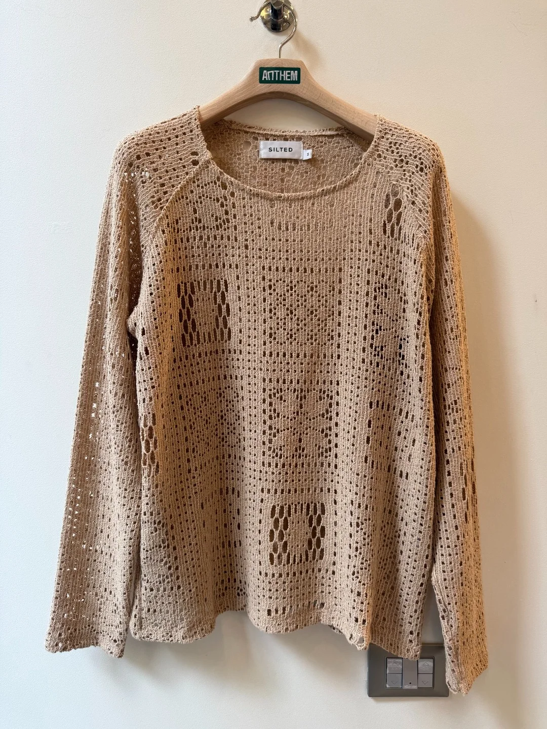 Silted Crochet Knit
