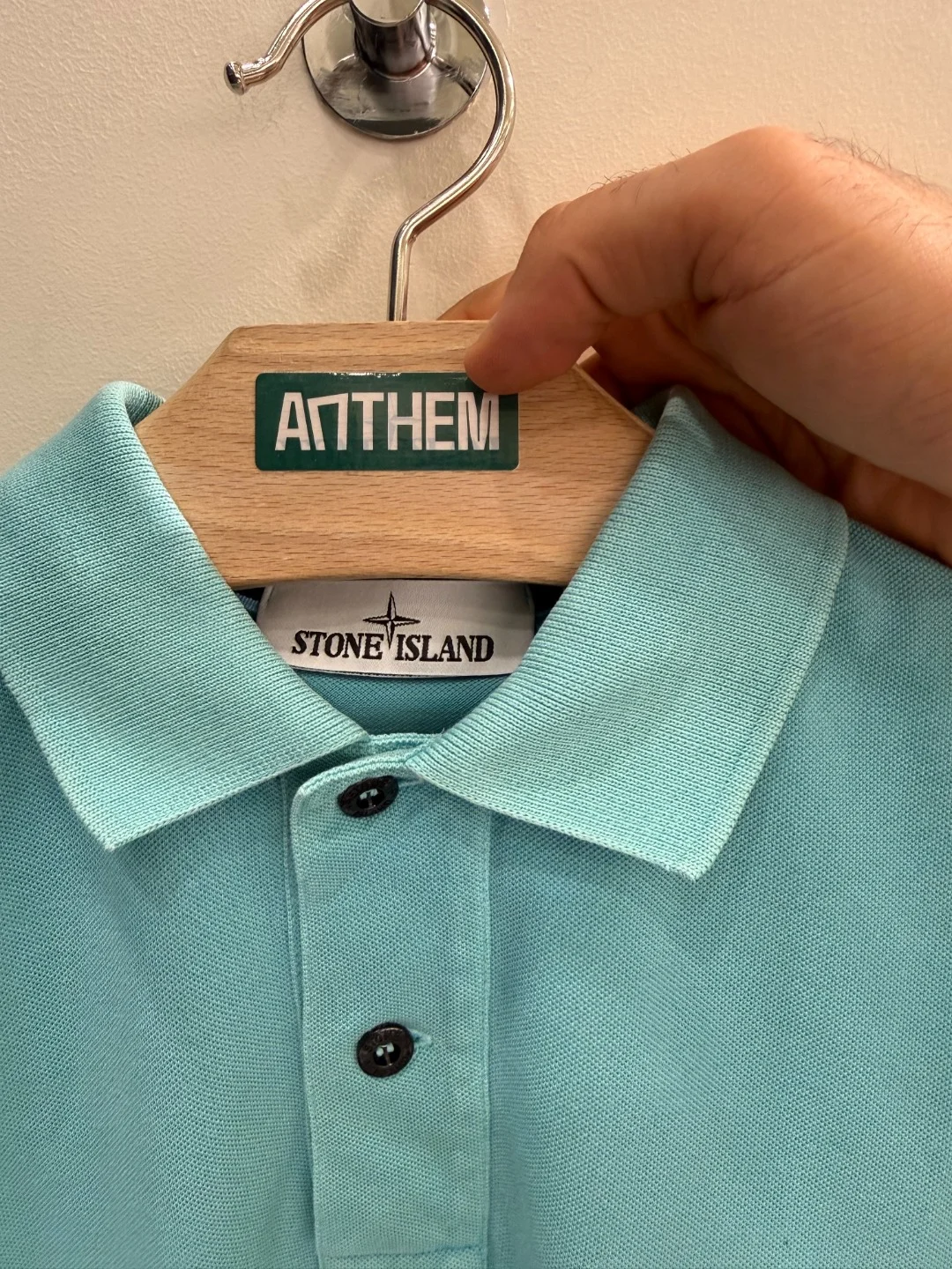 Stone Island Polo Azure