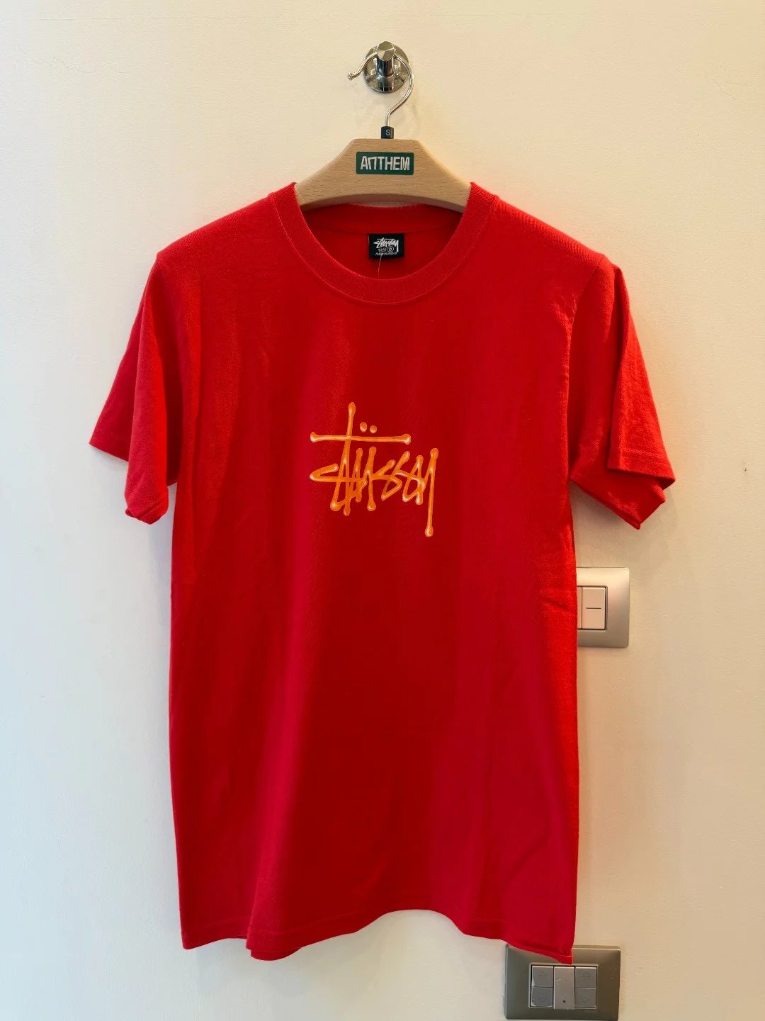 Stussy Red Logo Tee