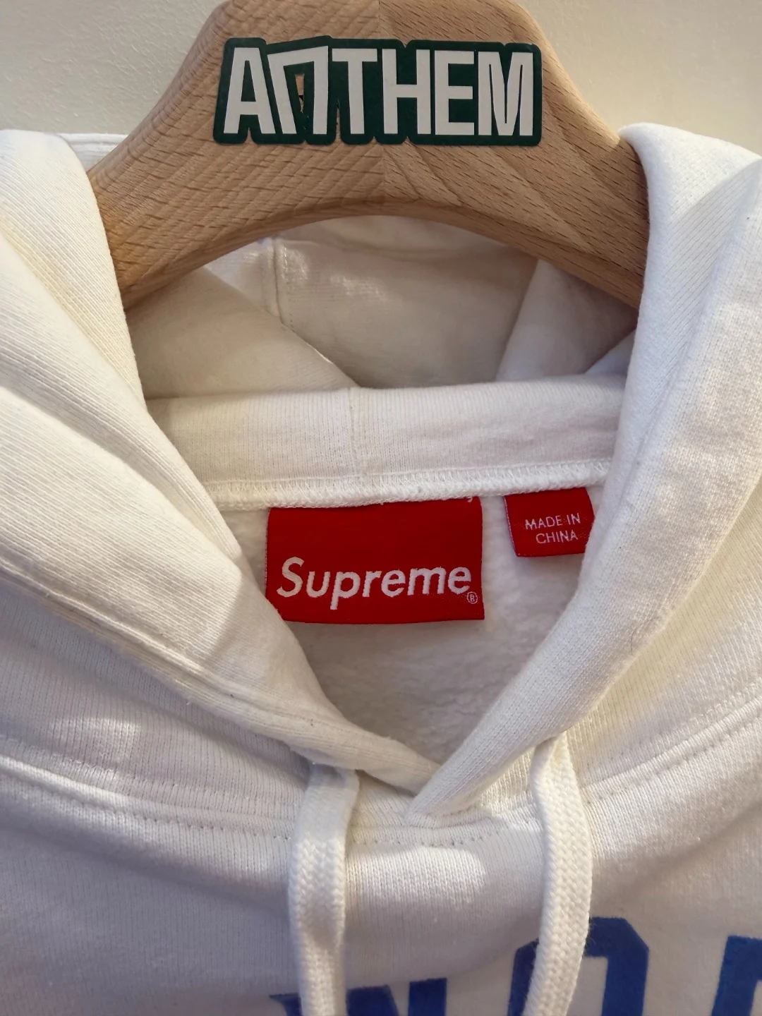 SS23 Supreme Team Flocked Hoodie – XXL