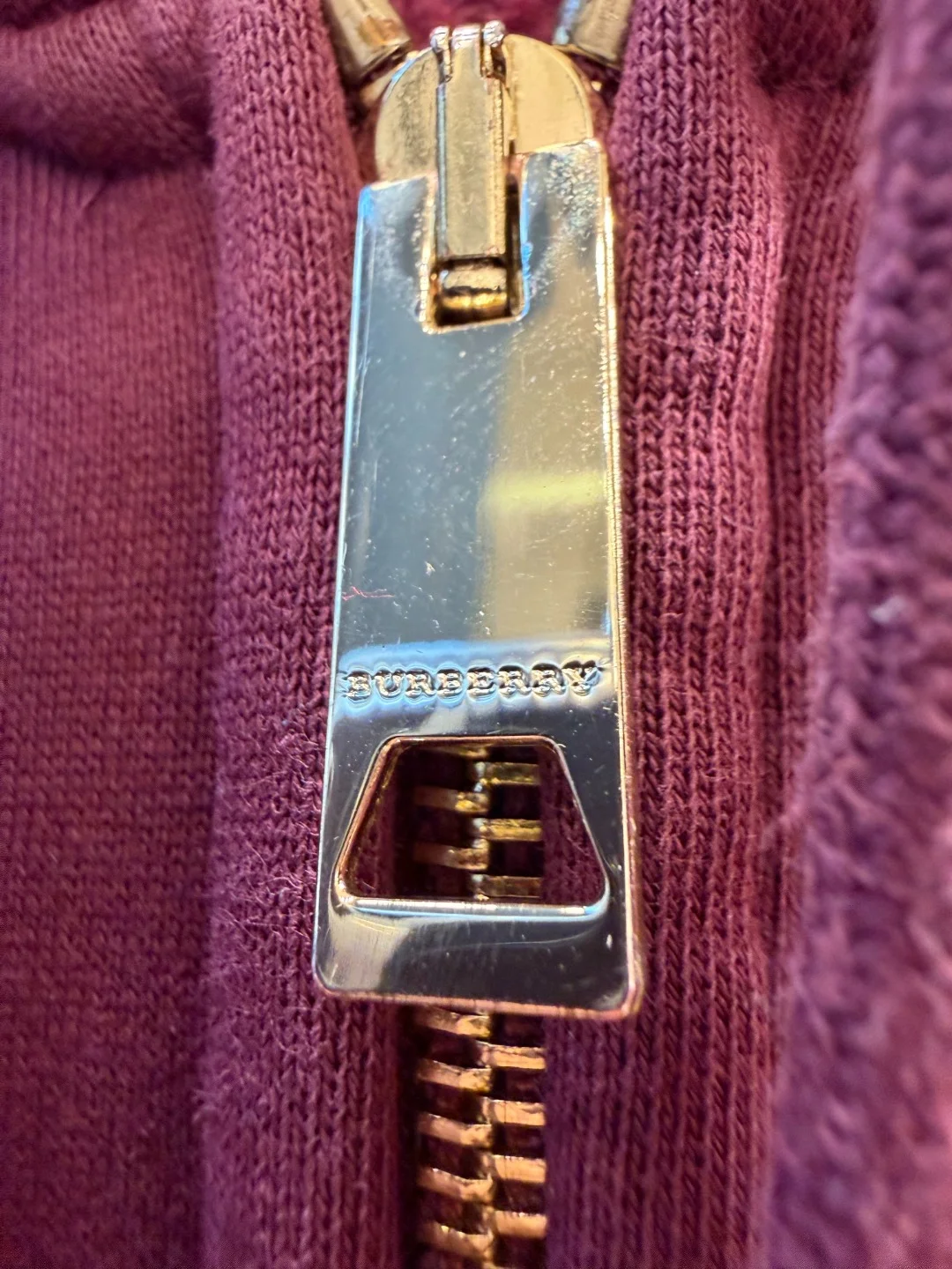 Burberry Zip Hoodie – XXXL (Fit XL)