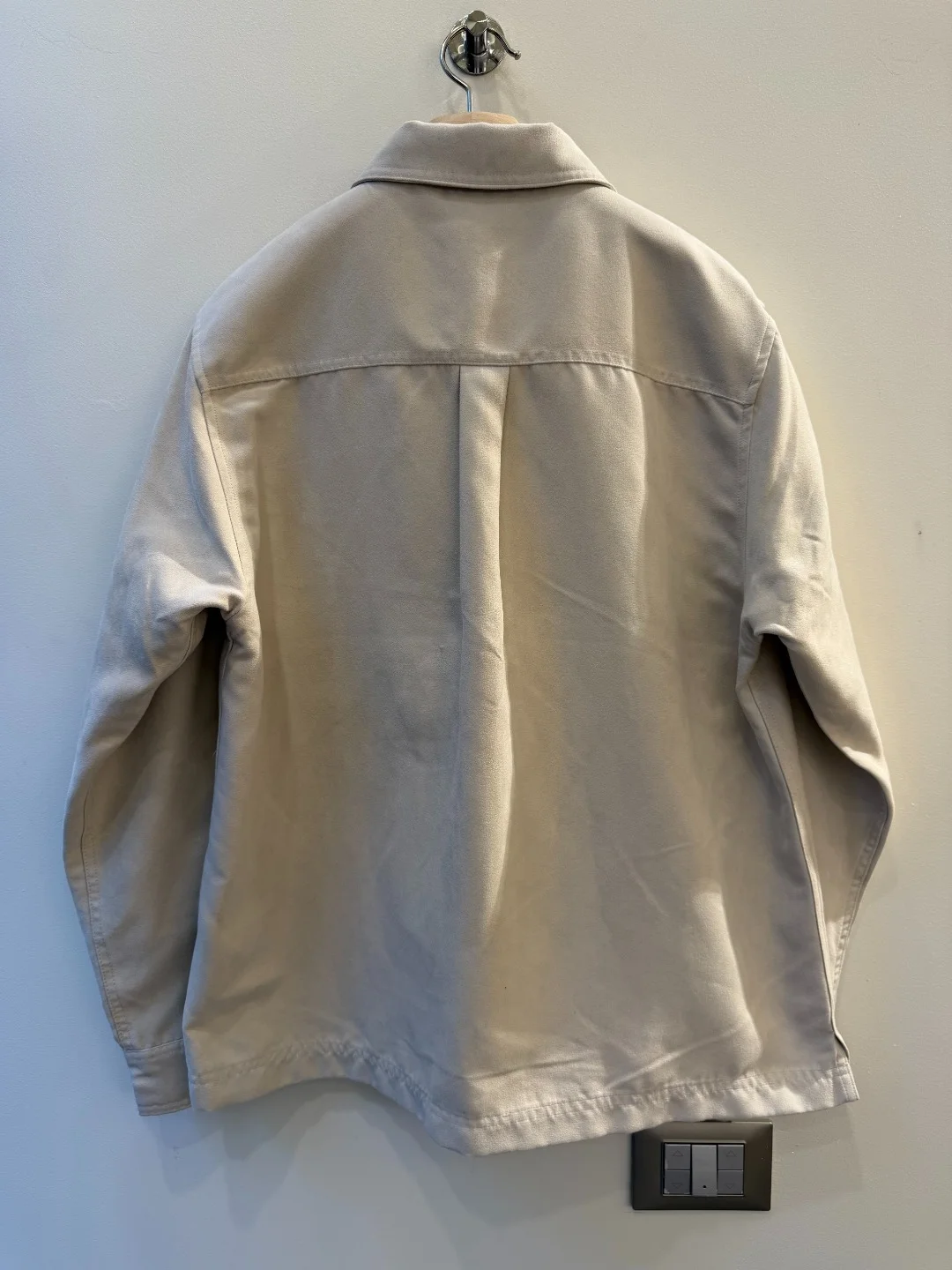 Stussy Suede White Jacket – M