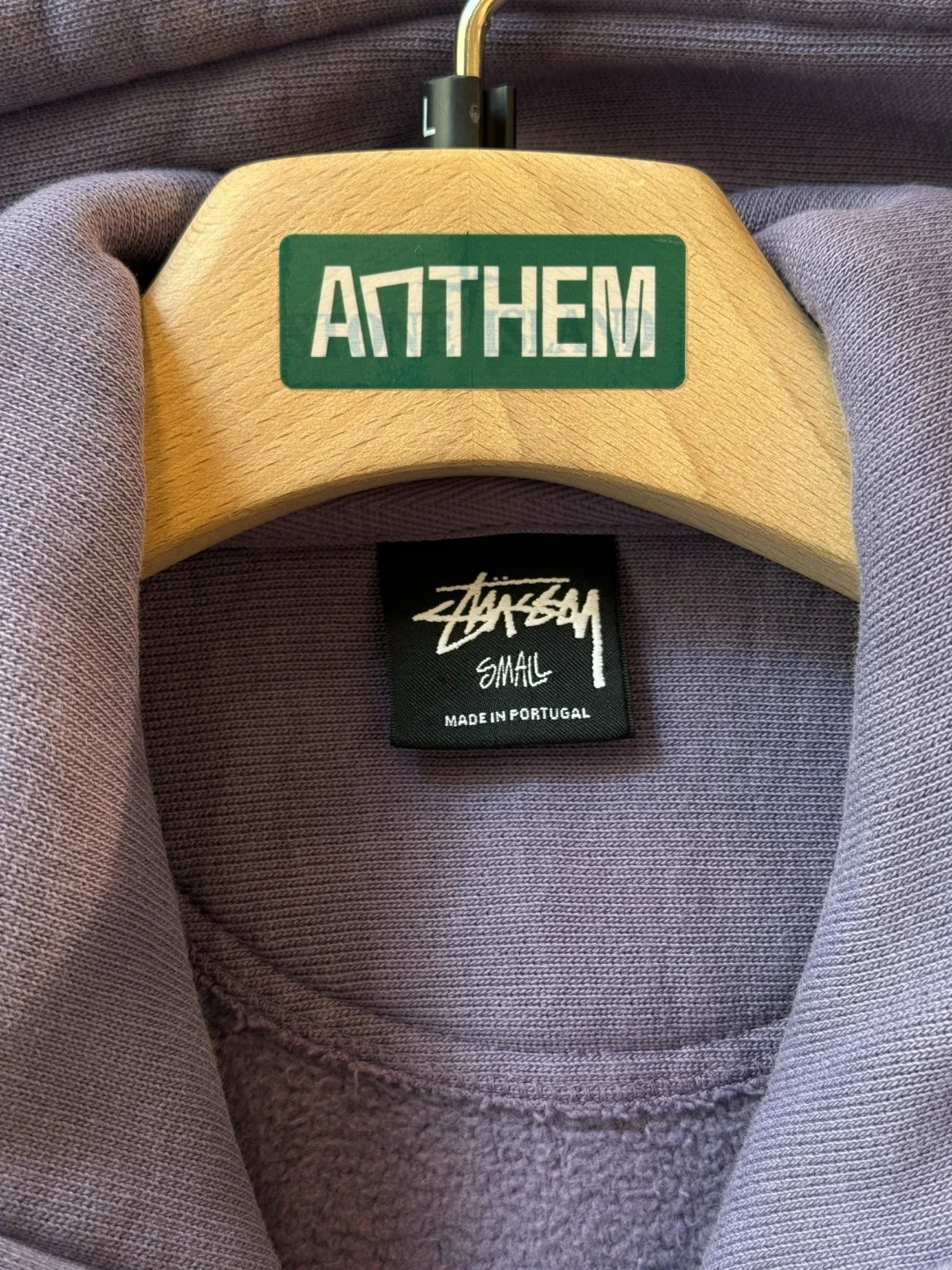 Stussy Zip Hoodie Purple – S