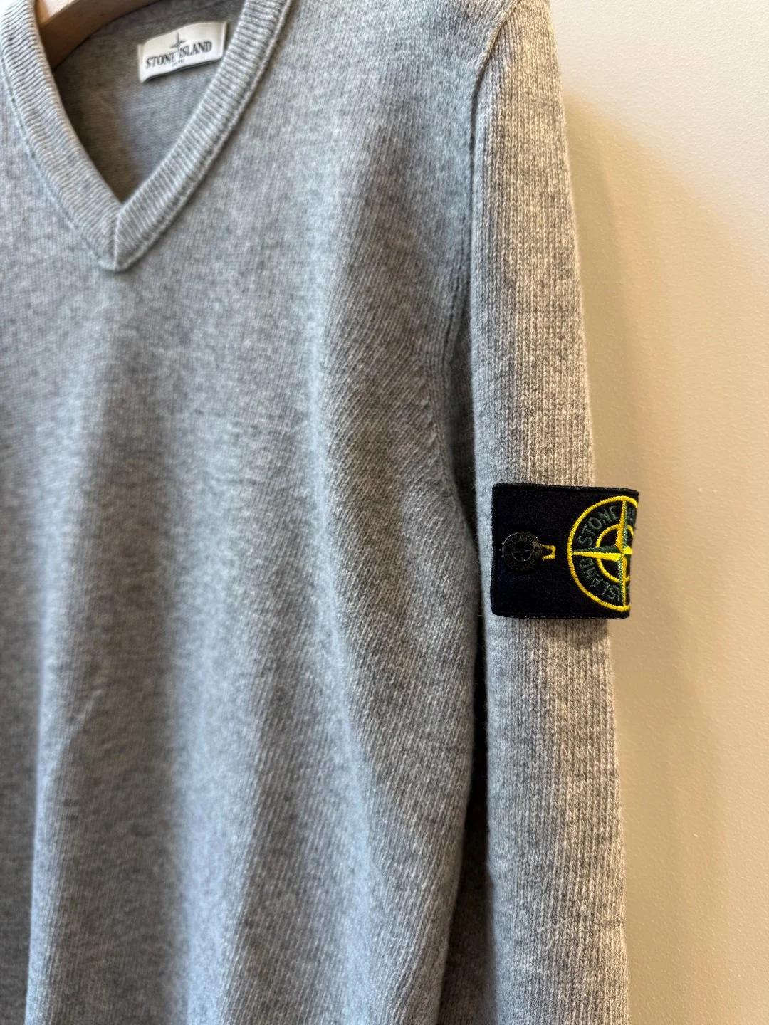 Stone Island Grey Knit – XXL