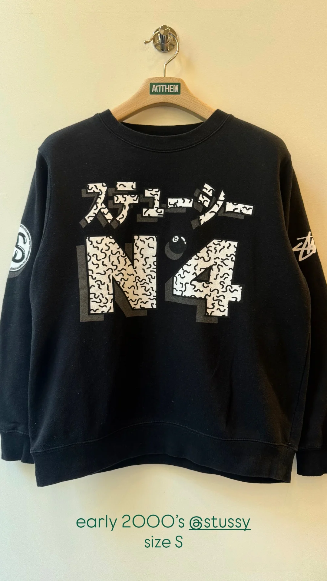 Stussy Vintage N.4 Japan - S