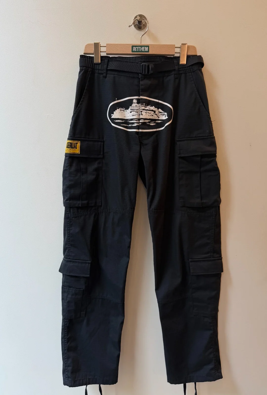 Corteiz Guerrillaz Cargo Black