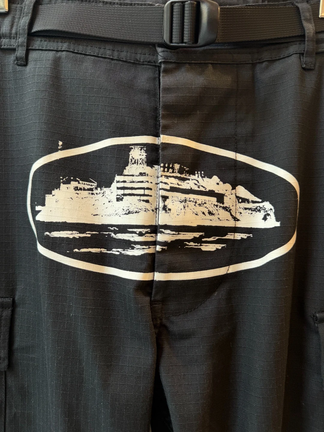 Corteiz Guerrillaz Cargo Black