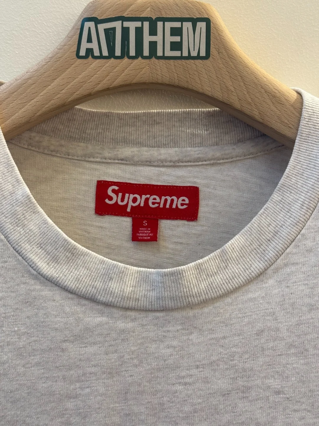 Supreme Pocket Tee Grey – S