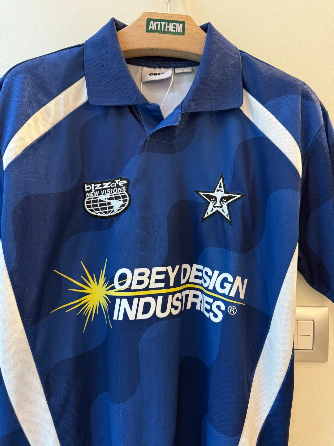Obey Jersey Blue – M
